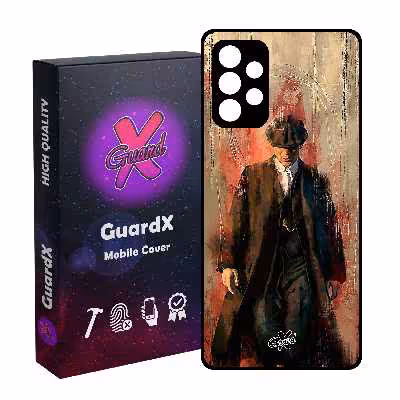 کاور گارد ایکس طرح Peaky Blinders مدل Glass10122 مناسب برای گوشی موبایل سامسونگ Galaxy A52