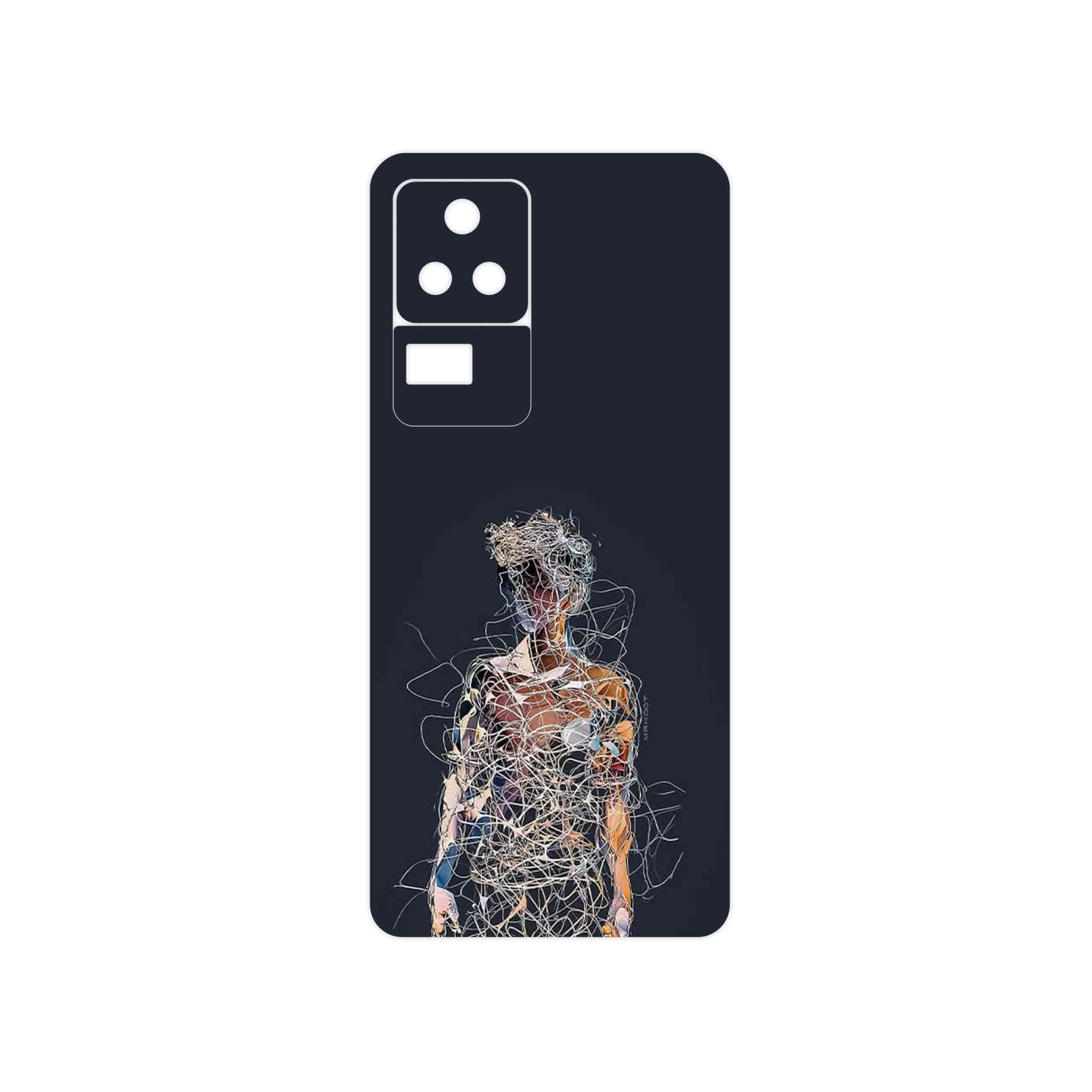 برچسب پوششی ماهوت مدل Strings Digital Art 1 مناسب برای گوشی موبایل شیائومی Poco F4 5G