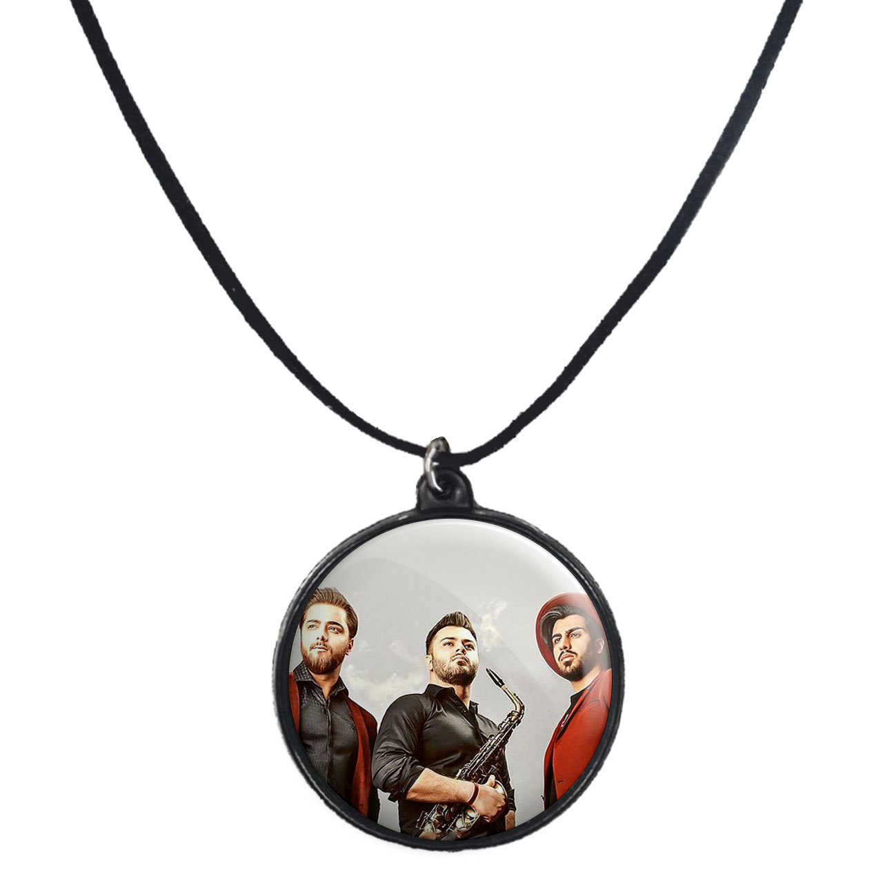 گردنبند پرمانه طرح ماکان بند کد pmb.8583 مدل دو طرفه