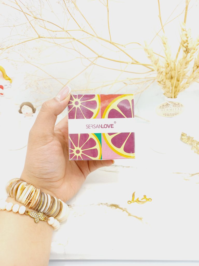 مود ماسک ( ماسک گچی ) صورت کاسه ای عصاره پرتقال خونی سرسان لاو 100 گرم کد 2401