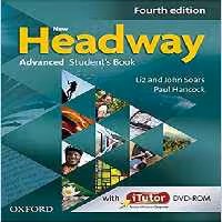 New Headway Advanced 4th SB WB DVD نیو هدوی ادونس یرایش 4