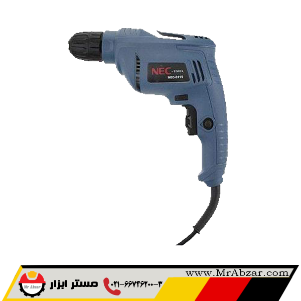 دریل 450 وات 10 میلیمتر اتوماتیک ان ای سی 6115
