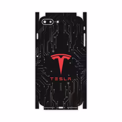 برچسب پوششی ماهوت مدل TESLA-Motors-FullSkin مناسب برای گوشی موبایل اپل iPhone 7 Plus