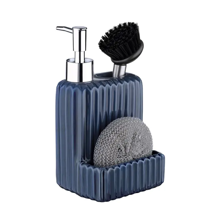  مخزن مایع ظرفشویی مادام کوکو مدل Freman به همراه اسکاچ و فرچه 