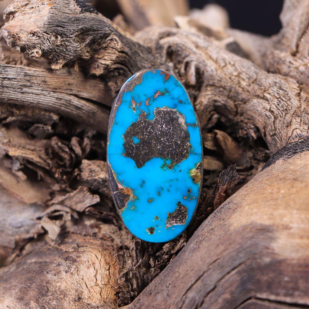 نگین فیروزه شجری کد 11993 - جواهری مشاهیر