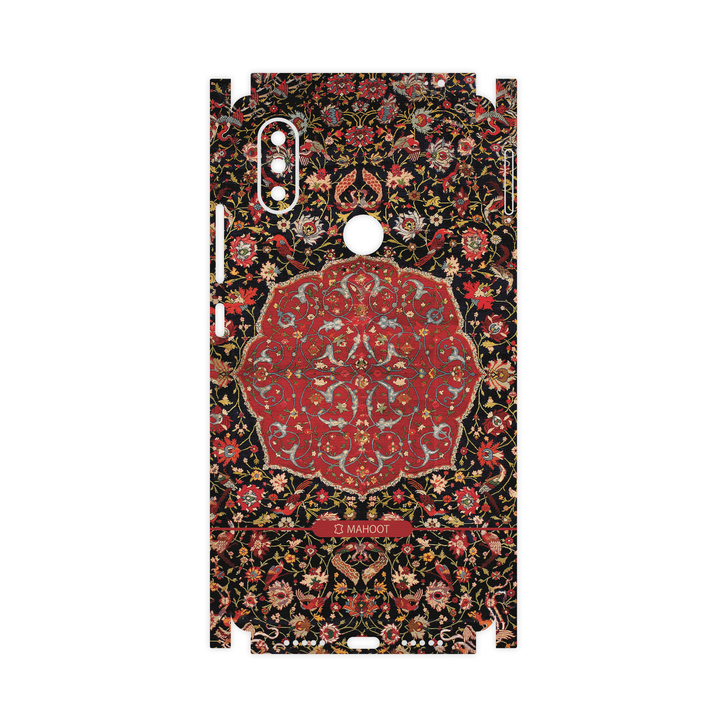 برچسب پوششی ماهوت مدل Persian-Carpet-Red-FullSkin مناسب برای گوشی موبایل شیائومی MI 8 SE