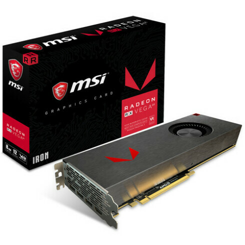 کارت گرافیک ام اس آی RX VEGA 64 IRON 8GB