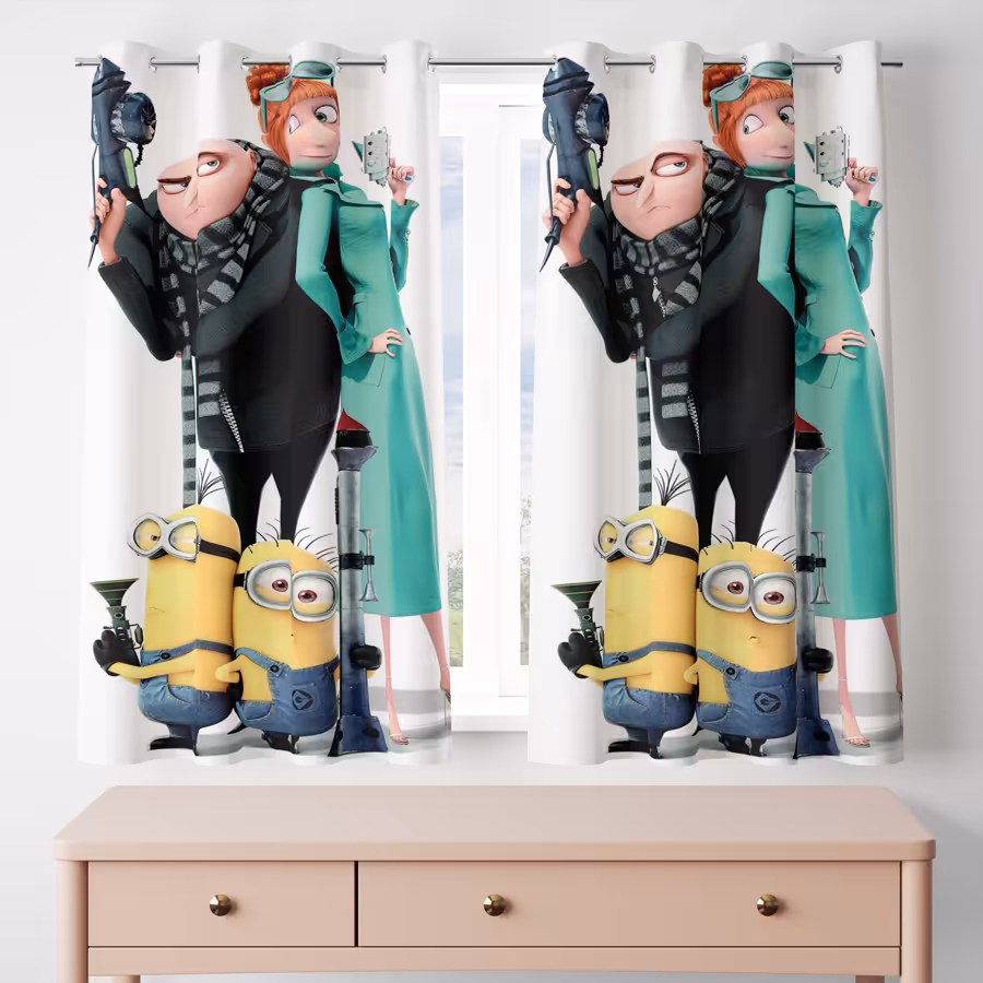 پرده مدل مخمل پانچی کد 8282 سایز 200x140 سانتی متر