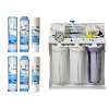 دستگاه تصفیه کننده آب آکوا پیورست مدل RO- F 706 به همراه فیلتر تصفیه آب مجموعه 6 عددی