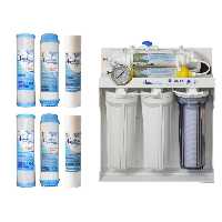 دستگاه تصفیه کننده آب آکوا پیورست مدل RO- F 706 به همراه فیلتر تصفیه آب مجموعه 6 عددی