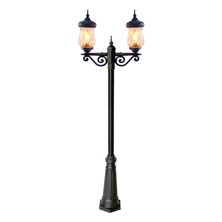 چراغ ایستاده دوشاخه ایفل مدل کاملیا کد E2721