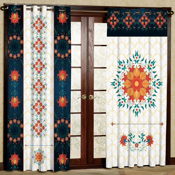 پرده کد 7262 سایز 280x140 سانتی متر