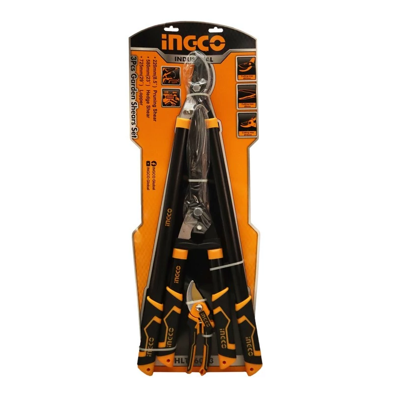 ابزار باغبانی اینکو مدل YPM-HLT76033 مجموعه سه عددی