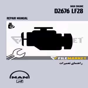 راهنمای تعميرات موتور مان مدل D2676 LF28