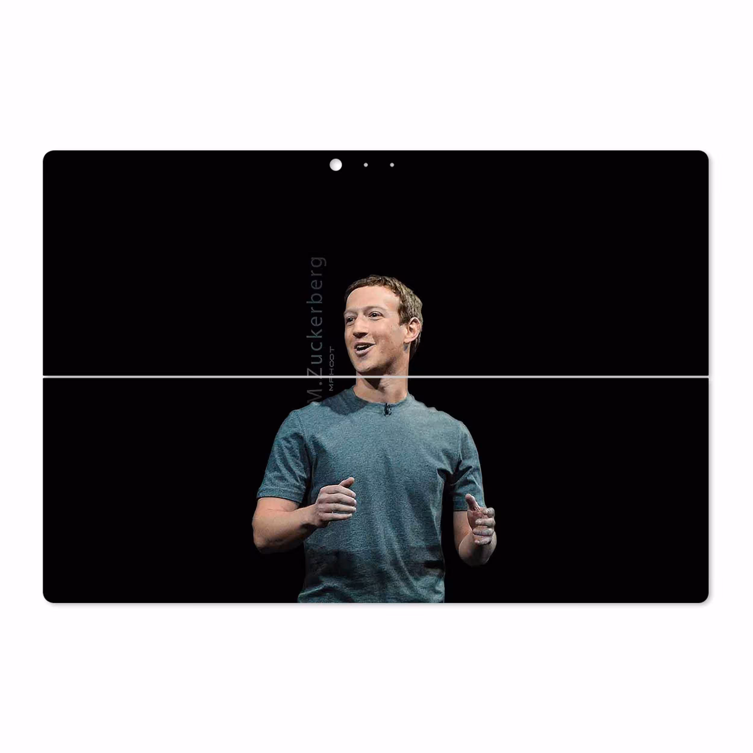 برچسب پوششی ماهوت مدل Mark Zuckerberg مناسب برای تبلت مایکروسافت Surface Pro 3 2014