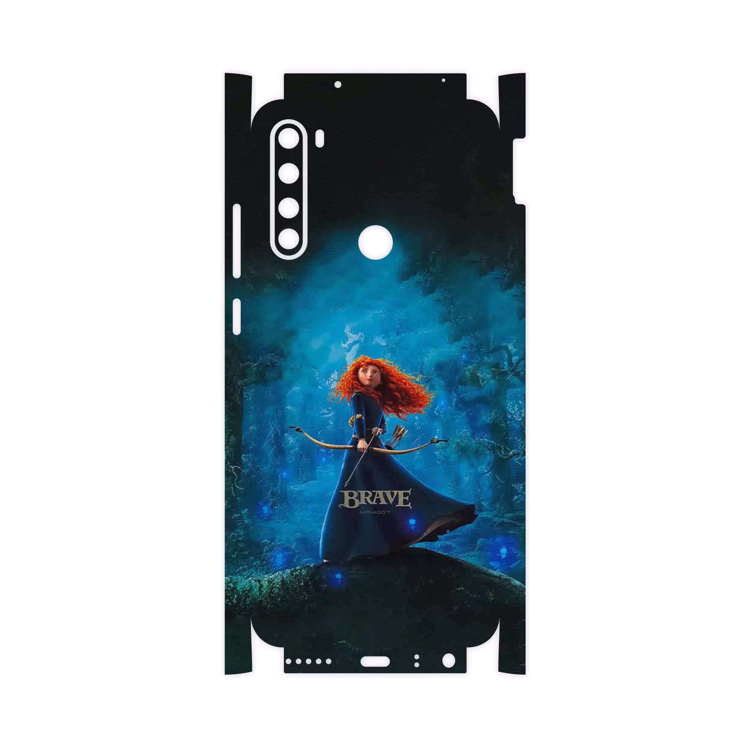 برچسب پوششی ماهوت مدل Brave-FullSkin مناسب برای گوشی موبایل شیائومی Redmi Note 8T