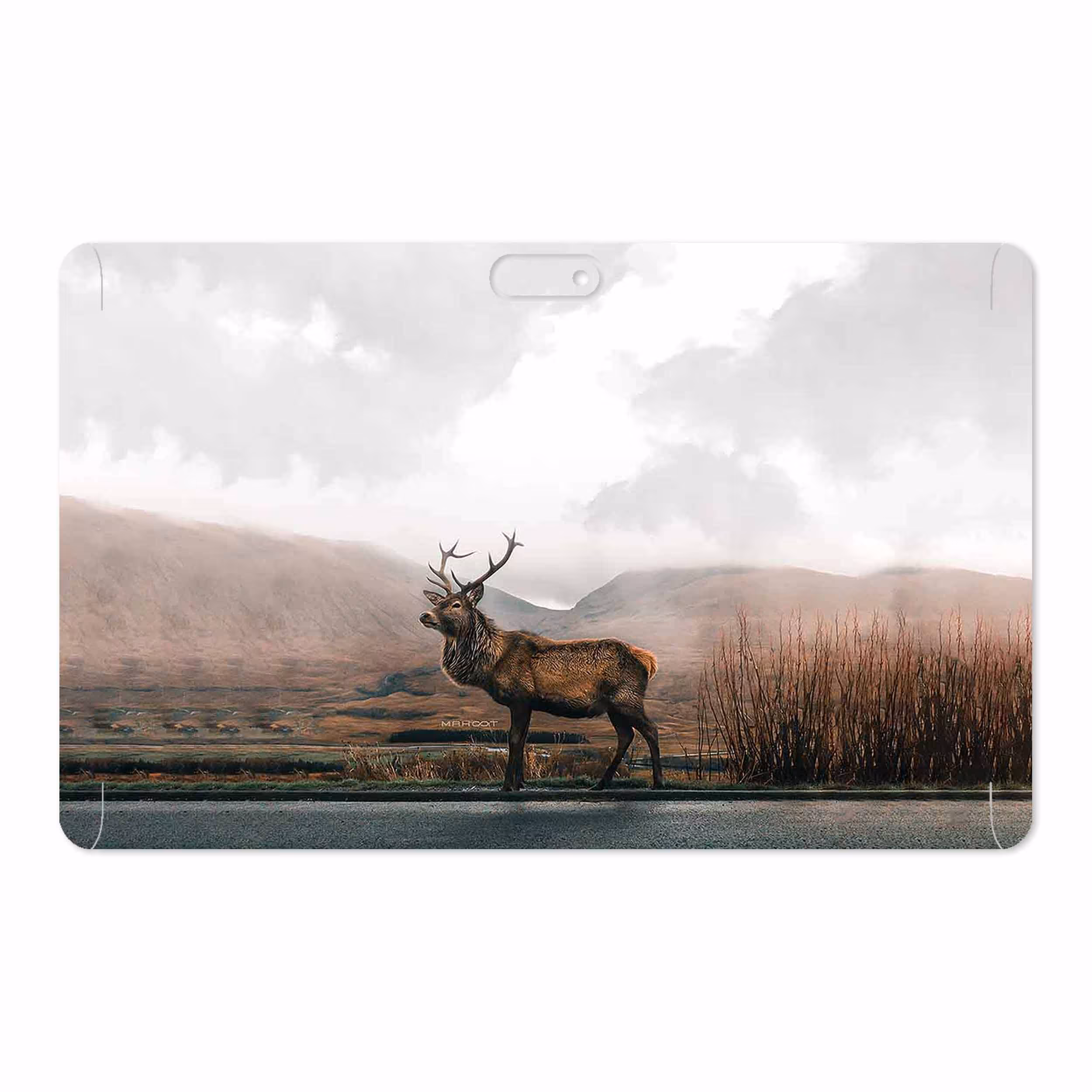 برچسب پوششی ماهوت مدل Horned Deer مناسب برای تبلت جی ال ایکس W11 Plus