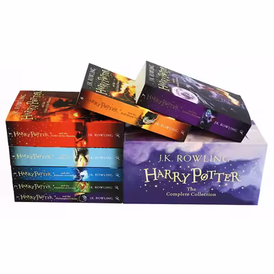 کتاب Harry Potter اثر J.K. Rowling هفت جلدی
