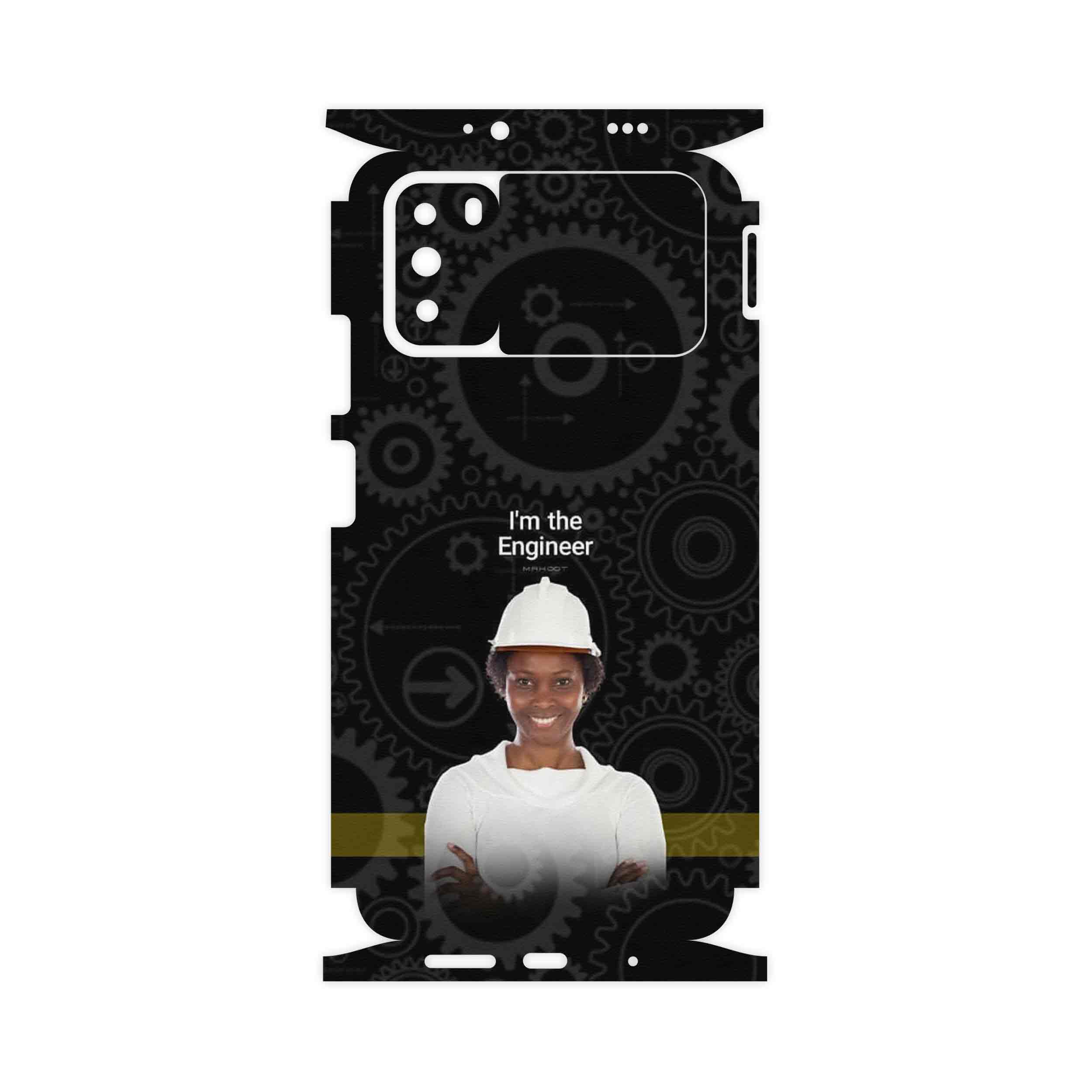 برچسب پوششی ماهوت مدل Engineer-FullSkin مناسب برای گوشی موبایل شیائومی Poco M3