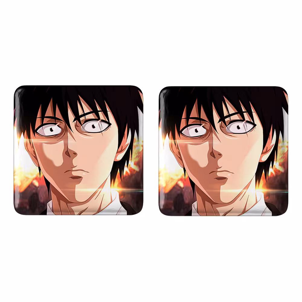 پیکسل خندالو مدل سایتاما انیمه مرد تک مشتی One Punch Man کد 11355 به همراه مگنت