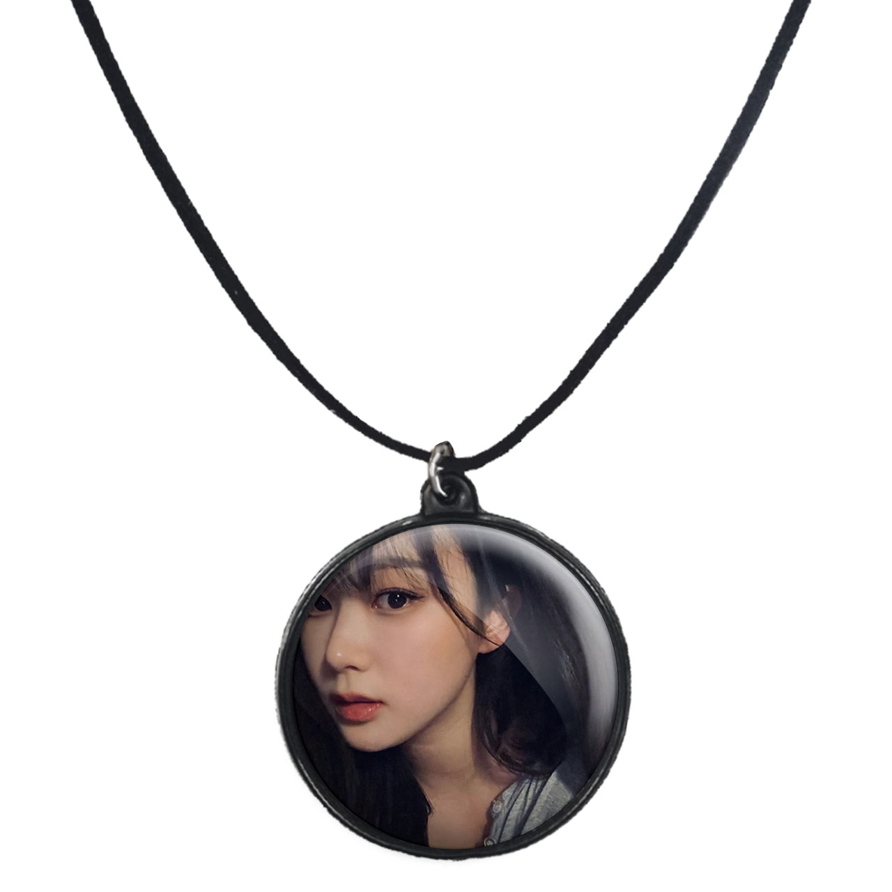 گردنبند پرمانه طرح aespa کد pmb.18516 مدل دو طرفه