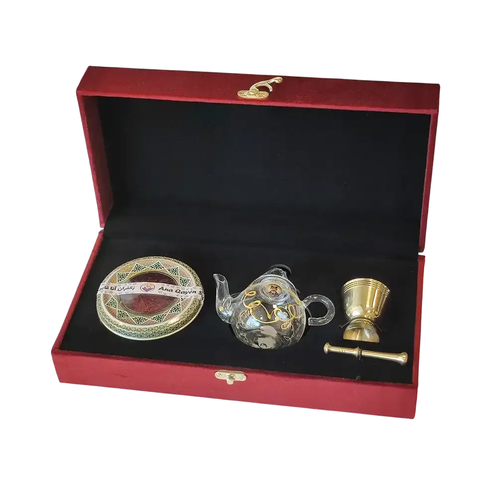 زعفران نگین کادویی آنا قاین وزن 4 گرم کد 1111