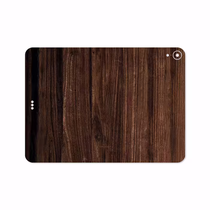 برچسب پوششی ماهوت مدل Dark Walnut Wood مناسب برای تبلت اپل iPad Pro 11 2018 A2013