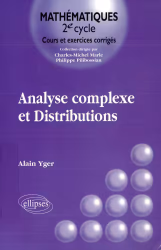 خرید و دانلود نسخه کامل کتاب Analyse complexe et distributions