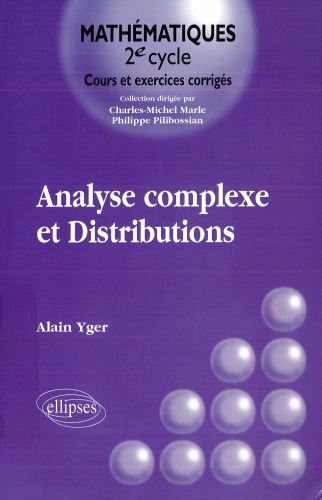 خرید و دانلود نسخه کامل کتاب Analyse complexe et distributions
