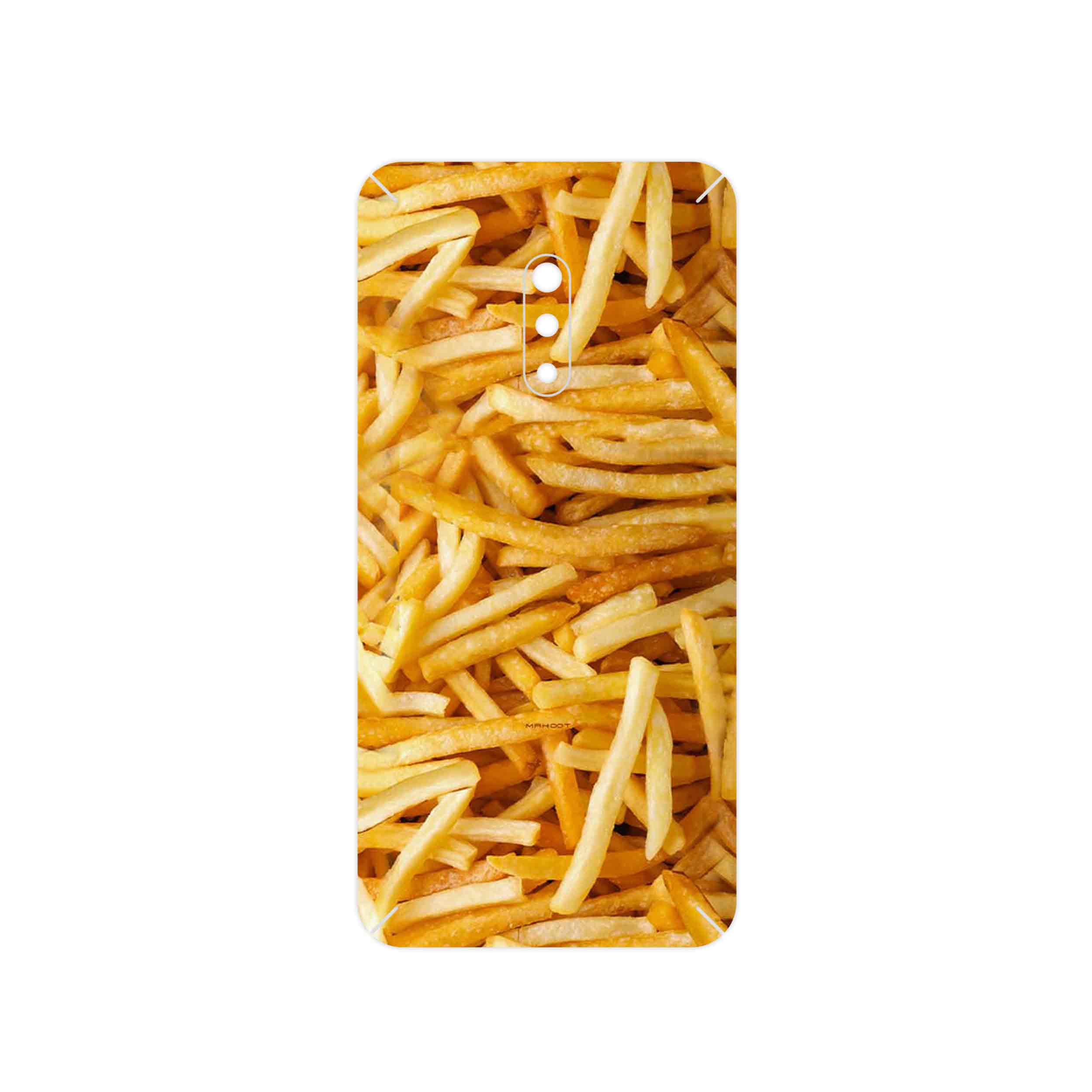 برچسب پوششی ماهوت مدل French fries مناسب برای گوشی موبایل اپو Realme X