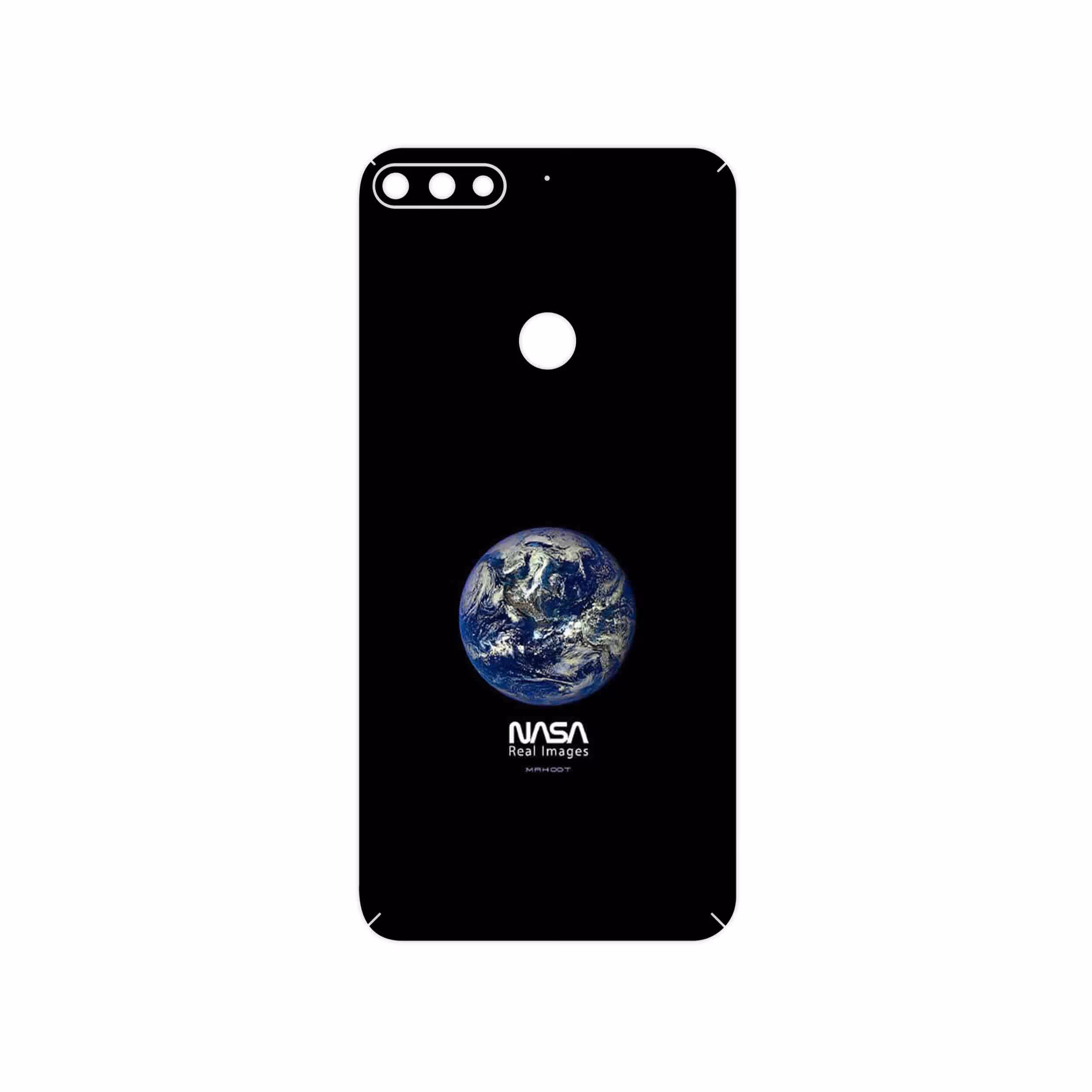برچسب پوششی ماهوت مدل NASA Home Earth مناسب برای گوشی موبایل آنر 7C