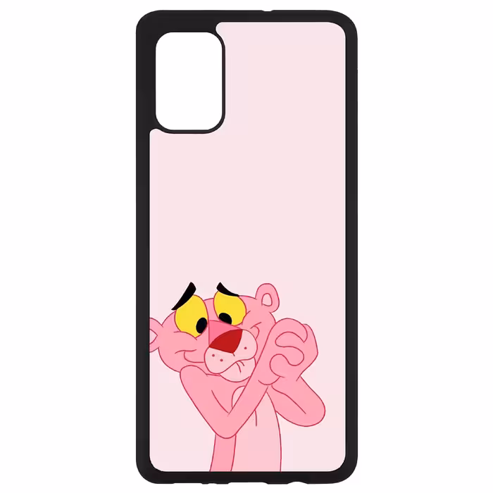 کاور طرح Pink Panther مدل CHL50007 مناسب برای گوشی موبایل سامسونگ Galaxy A71