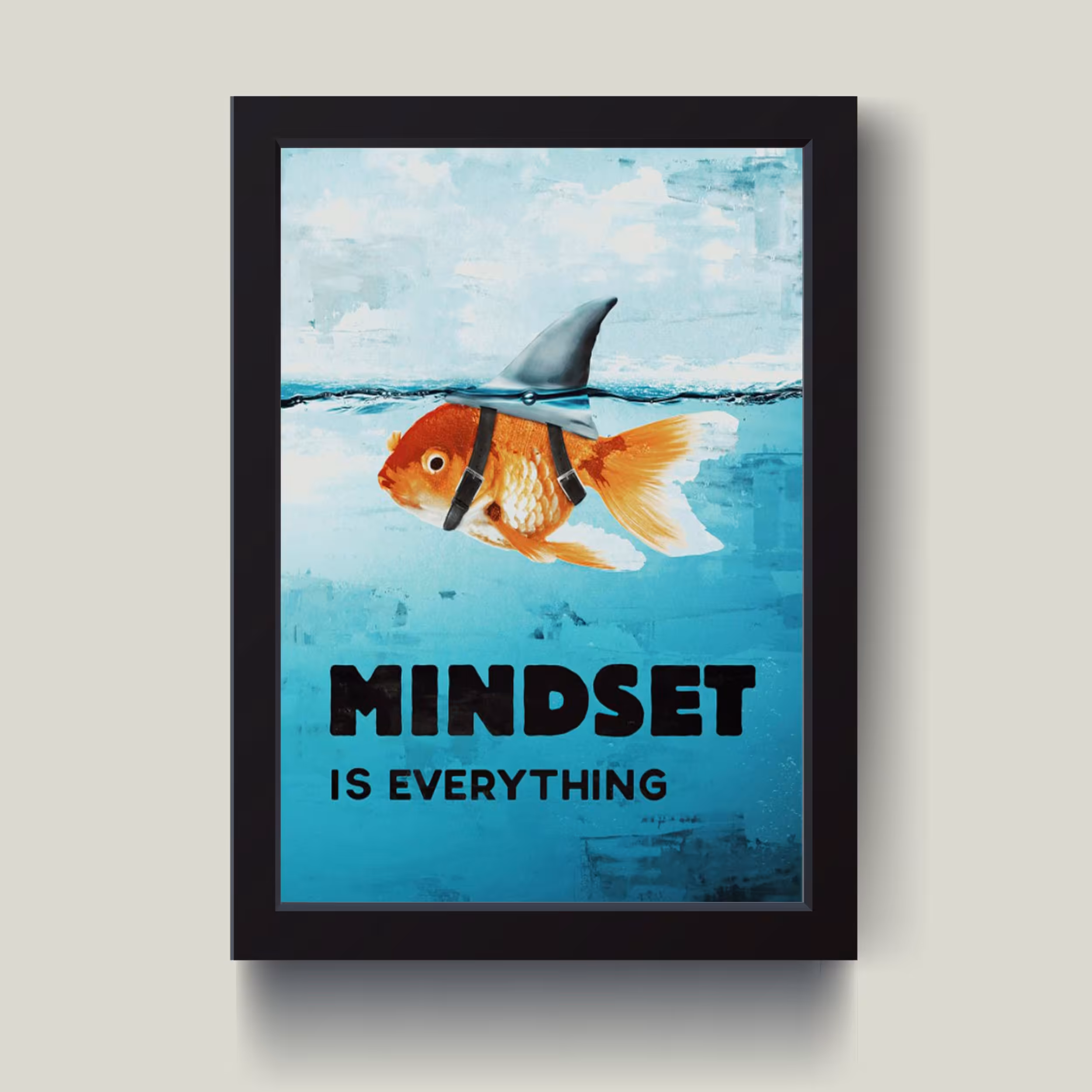 تابلو مدل انگیزشی Mindset کد m2466-w