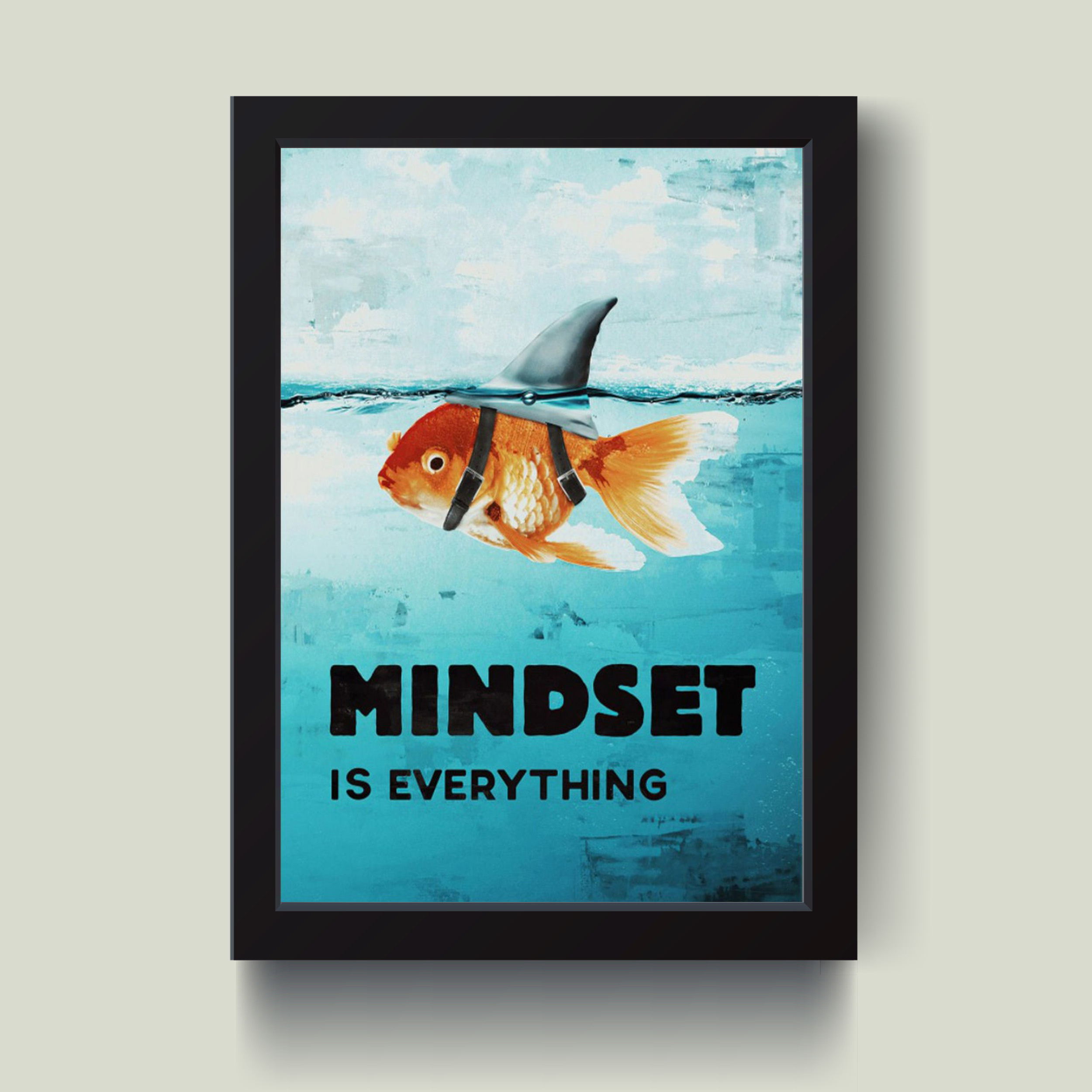تابلو مدل انگیزشی Mindset کد m2466-w