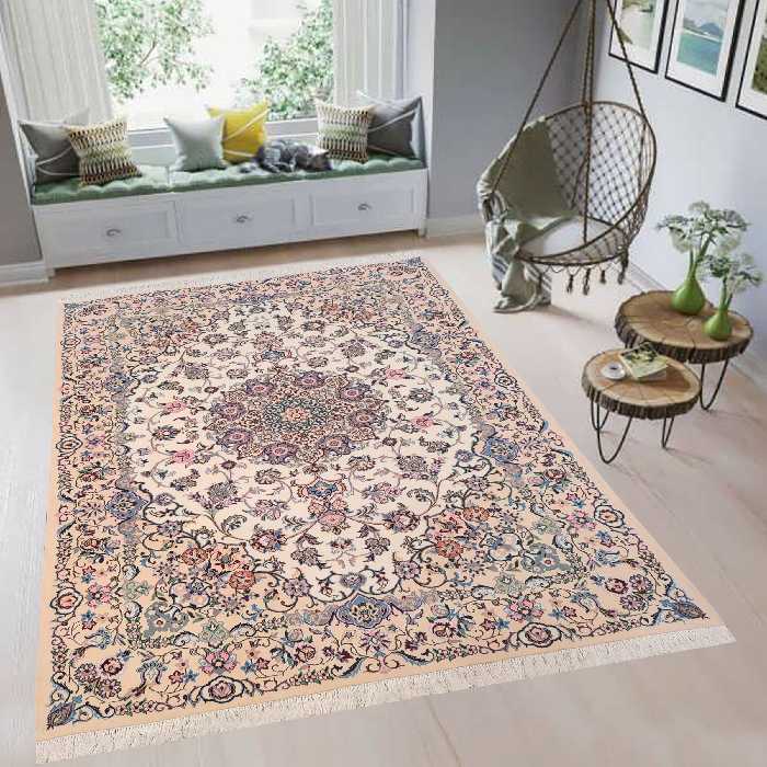 فرش دستباف چهارمتری مدل نایین