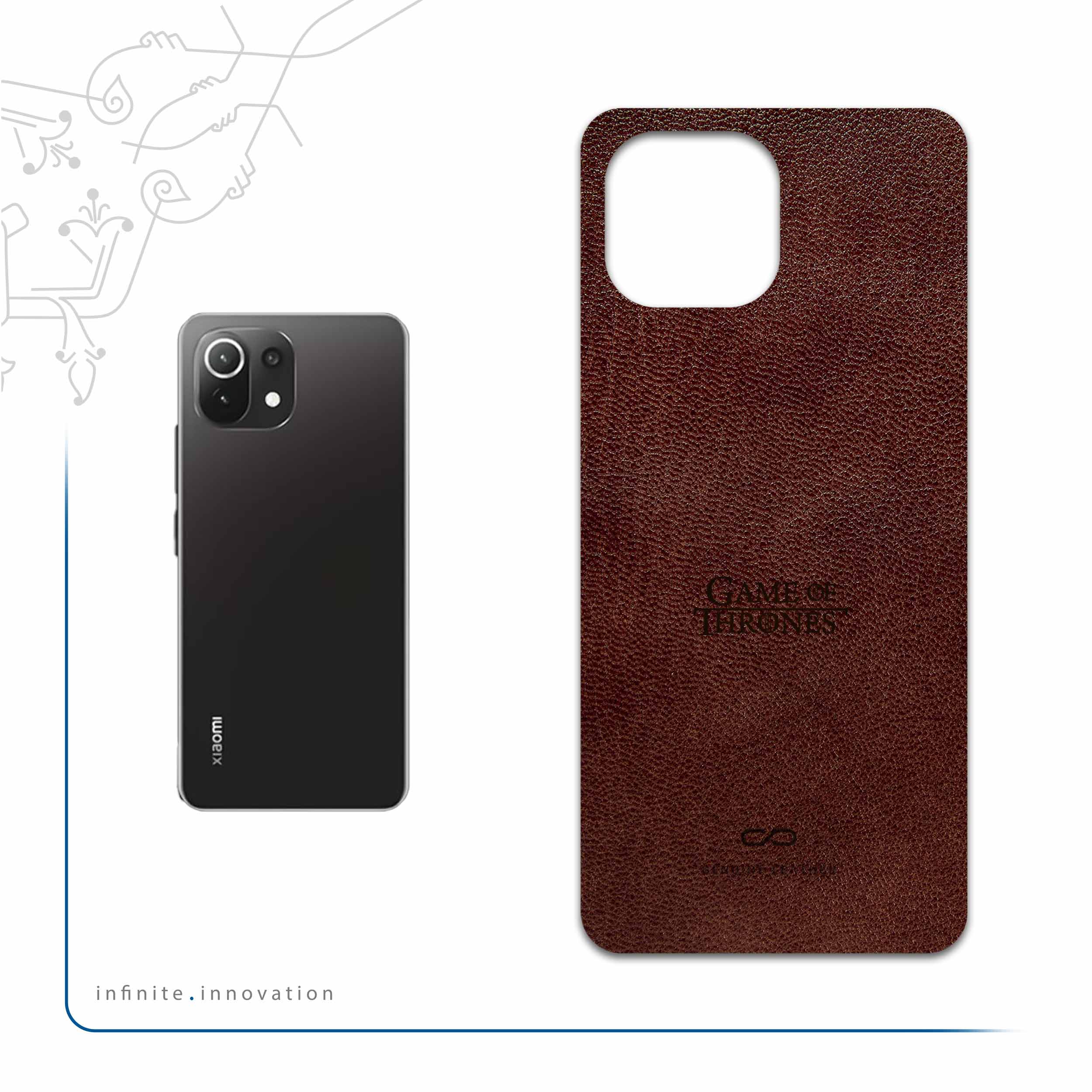 برچسب پوششی ماهوت مدل NL-GOT مناسب برای گوشی موبایل شیائومی MI 11 LITE