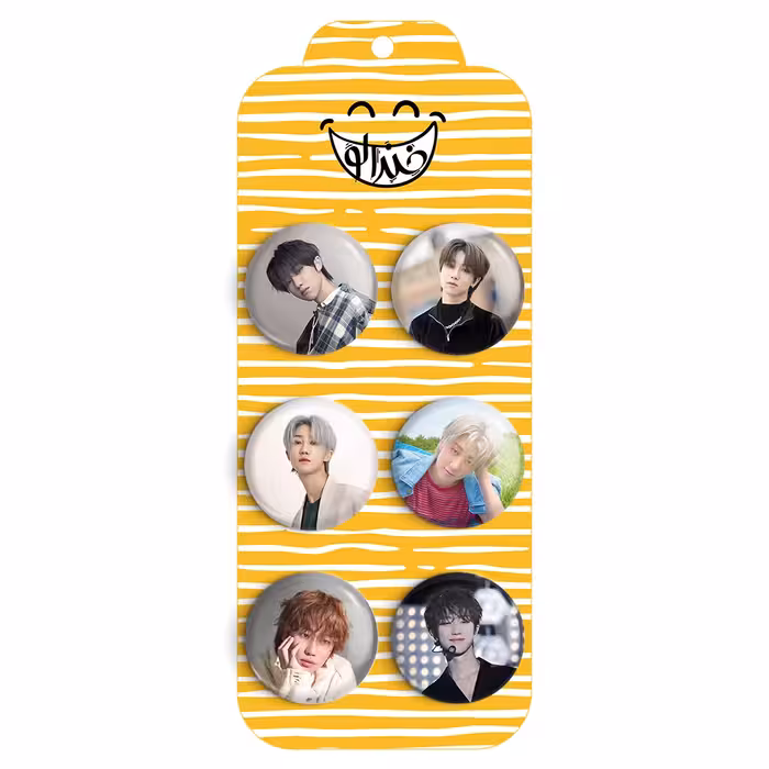 پیکسل خندالو مدل دی ایت گروه سونتین Seventeen کد 1297A مجموعه 6 عددی