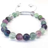 دستبند فلوریت رنگین کمانی
