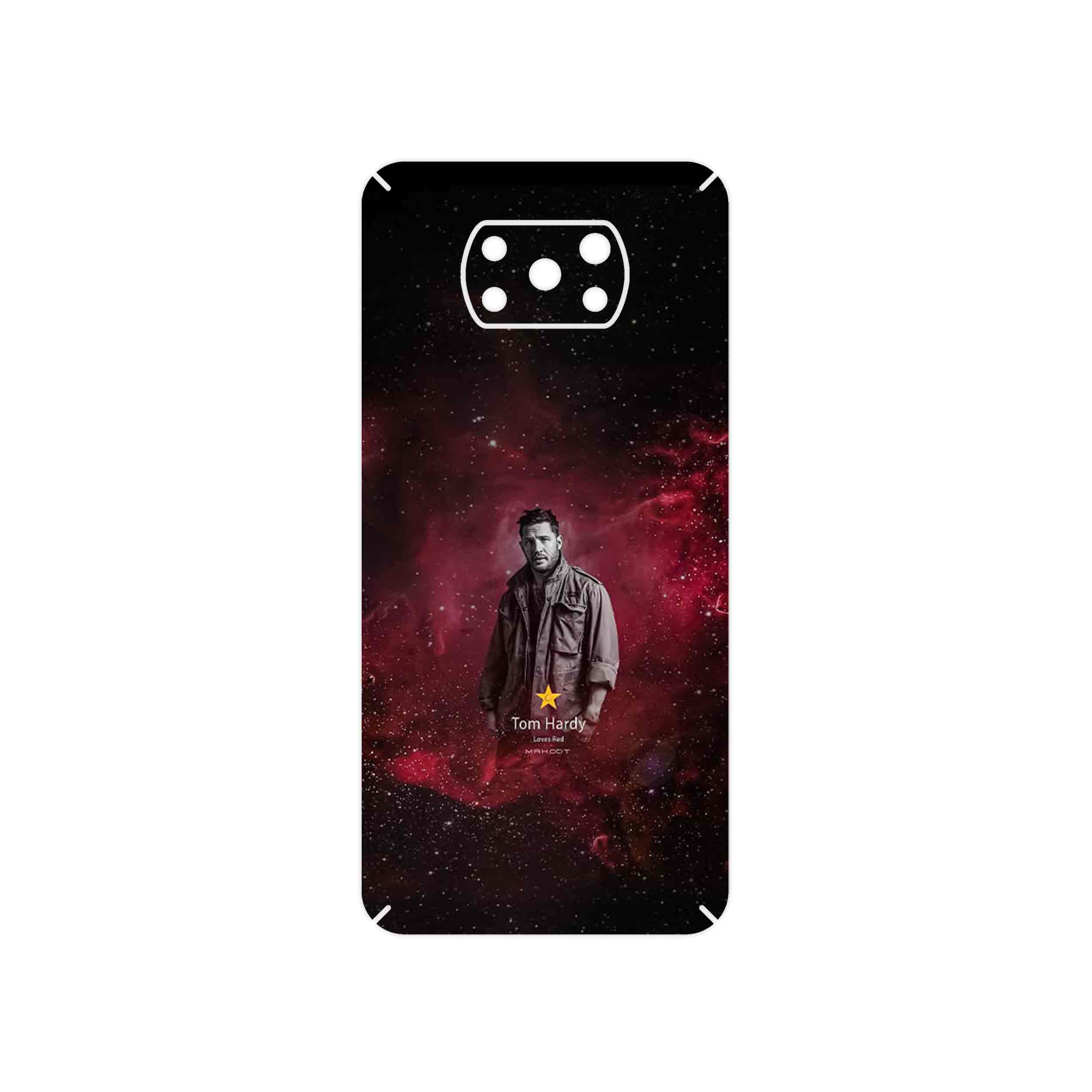 برچسب پوششی ماهوت مدل Tom Hardy مناسب برای گوشی موبایل شیائومی Poco X3 Pro