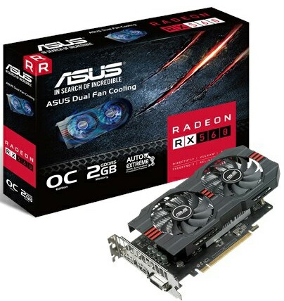 کارت گرافیک ایسوس مدل رادئون آر ایکس 560 O2G با حافظه 2 گیگابایت