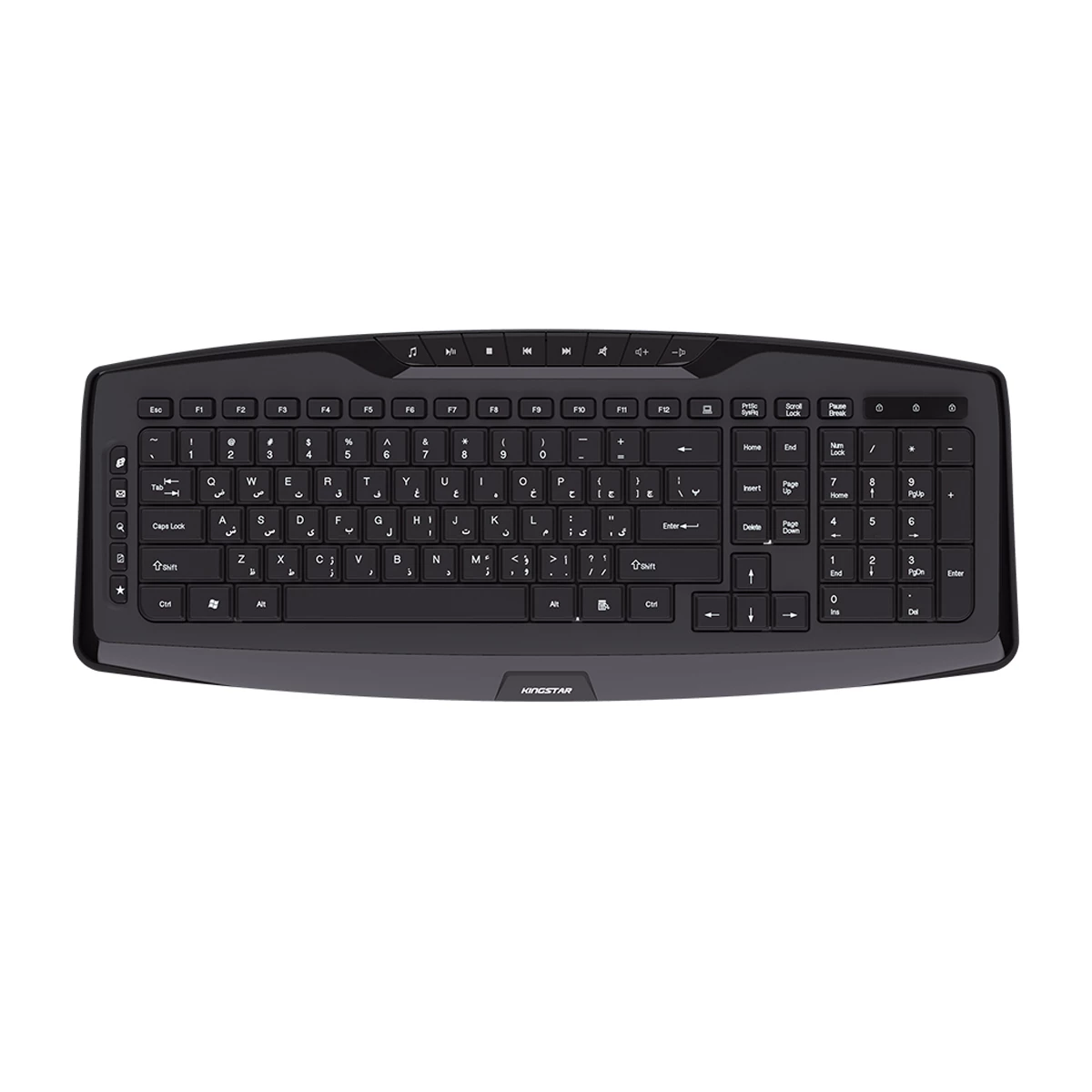 کیبورد بی سیم کینگ استار مدل KB83W