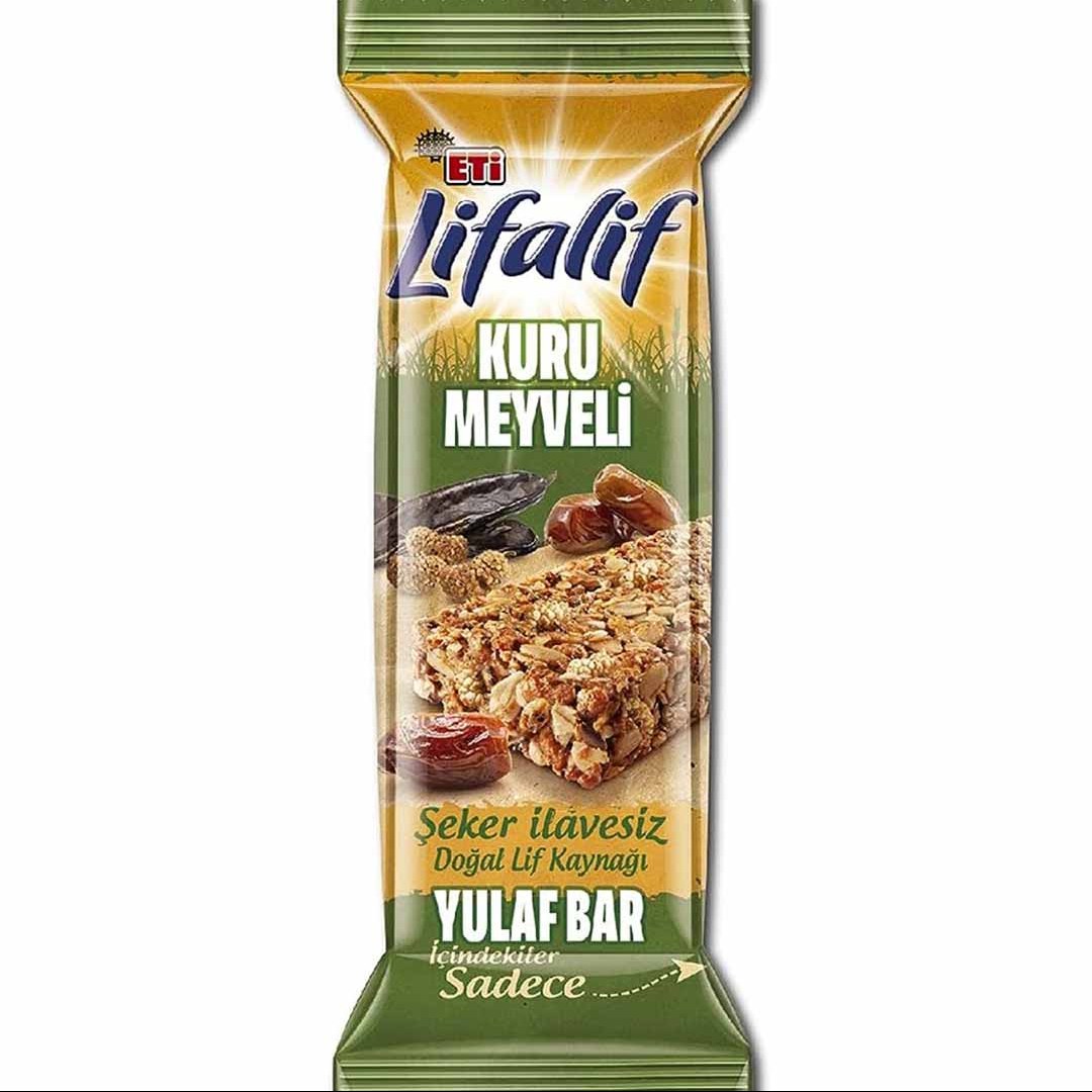 میله جو دوسر میوه خشک لیفالیف 35 گرم Eti Lifalit