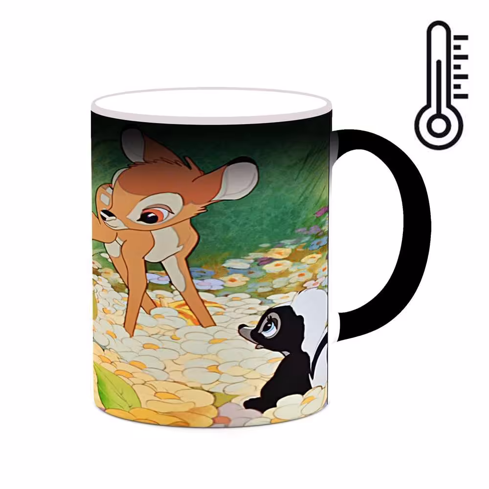 ماگ حرارتی کاکتی طرح کارتون Bambi مدل mgh22222