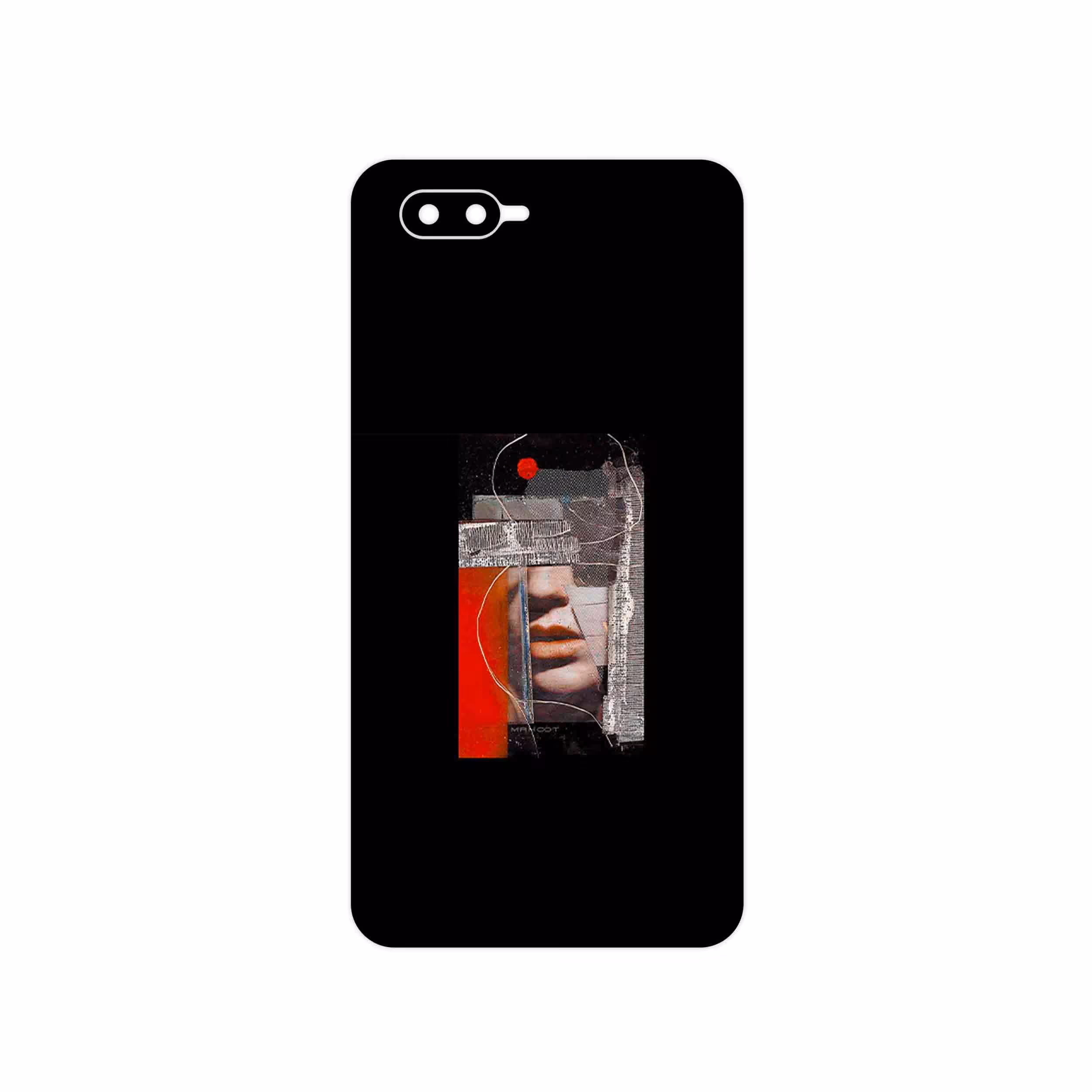 برچسب پوششی ماهوت مدل Collage of Mouth مناسب برای گوشی موبایل اپو K1