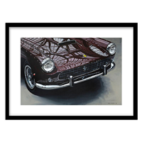 قیمت و خرید تابلو دکوراتیو مدل نقاشی خودرو کلاسیک کد 1321