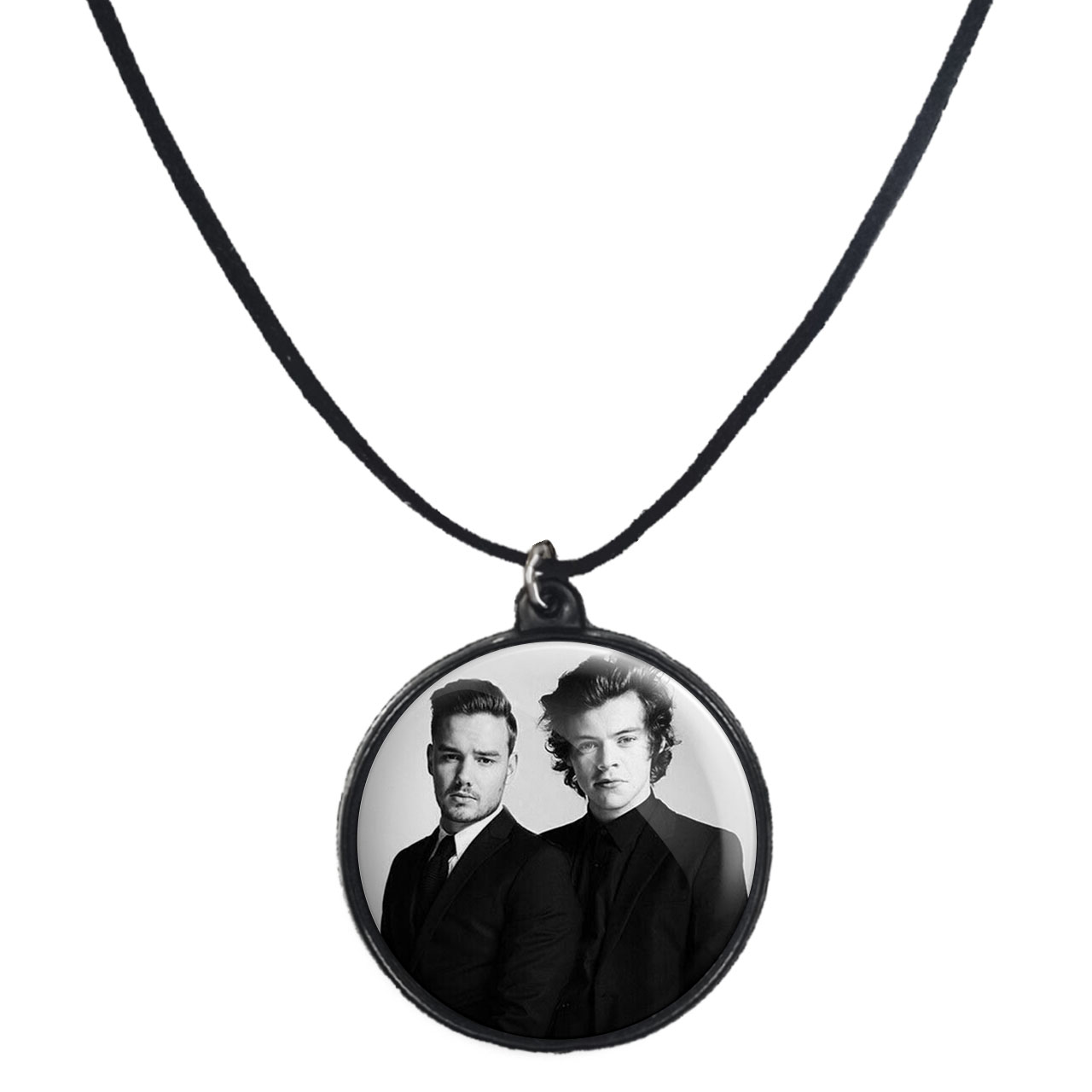 گردنبند پرمانه طرح One Direction کد pmb.13489 مدل دو طرفه