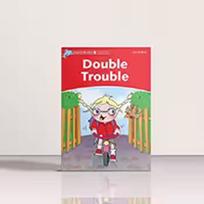 Dolphin Readers 2 Double Trouble | کتاب داستان زبان اصلی دلفین ریدرز 2 دردسر دو برابر | خرید کتاب زبان | خرید لوازم التحریر | چی کتاب | بالاترین تخفیف و ارسال رایگان