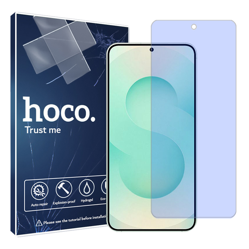 گلس سامسونگ Galaxy S25  مدل هیدروژلی آنتی بلو برند هوکو کد S