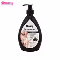 ژل شستشوی صورت کربن فعال رینوزیت حجم 500ml
