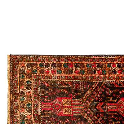 فرش دستبافت چهار متری مدل بلوچ کد 23.1262